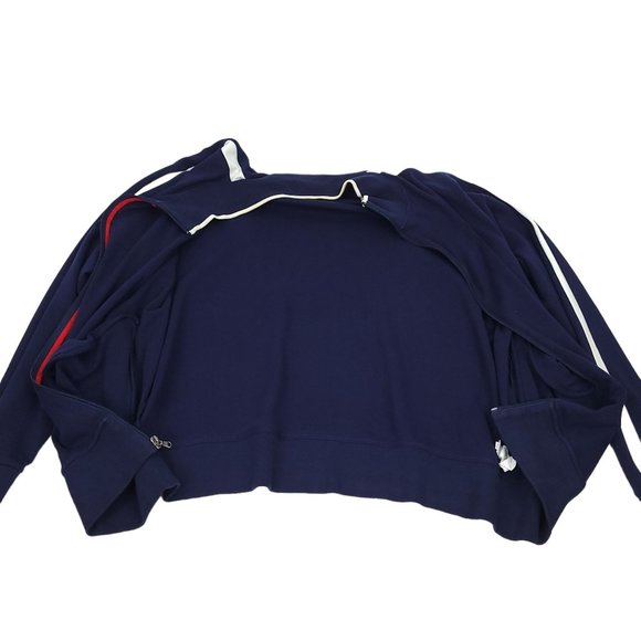 Polo Ralph Lauren Performance Full Zip Jacket Mens Size XL Stripe Track Blue - Picture 13 of 16